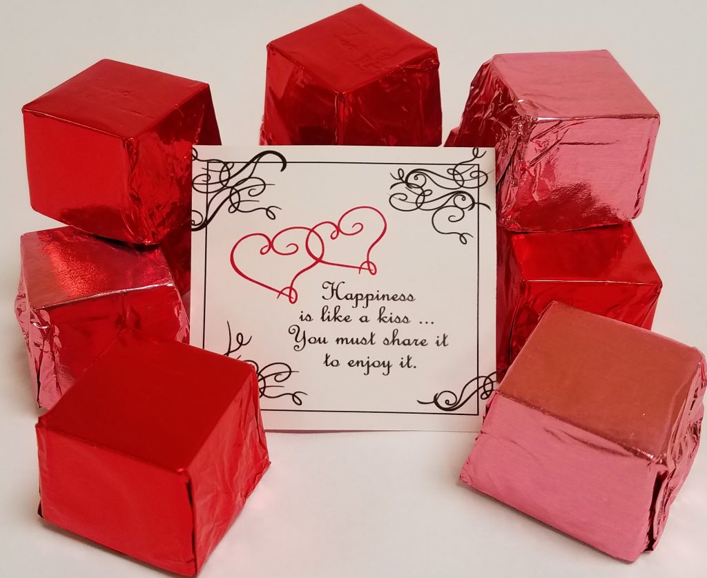 cubed truffle, cubze, chocolate, valentines day, gift